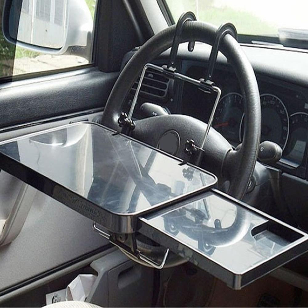 Extendable Car Steering Wheel Laptop Desk by HitMyNeed