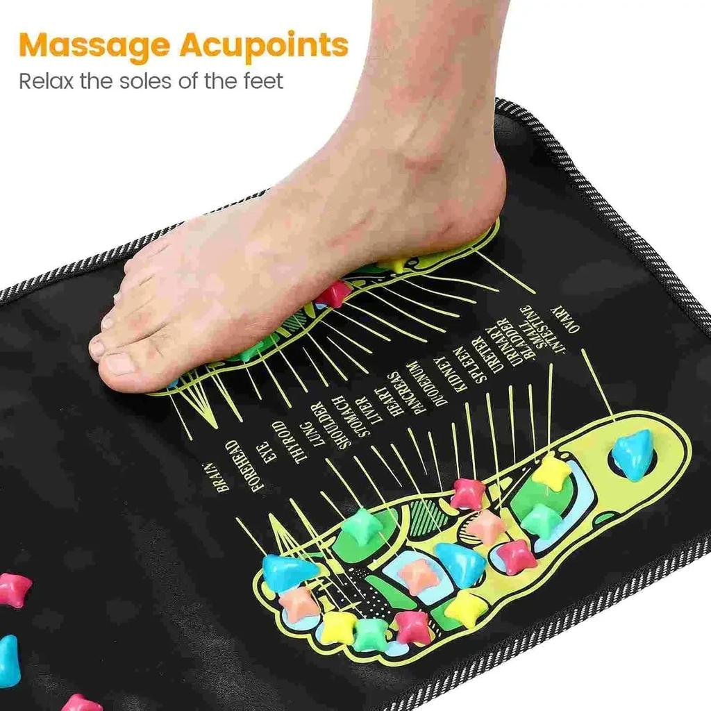 Finger Pressure Foot Massage Pad Reflexology Walk Mat by HitMyNeed