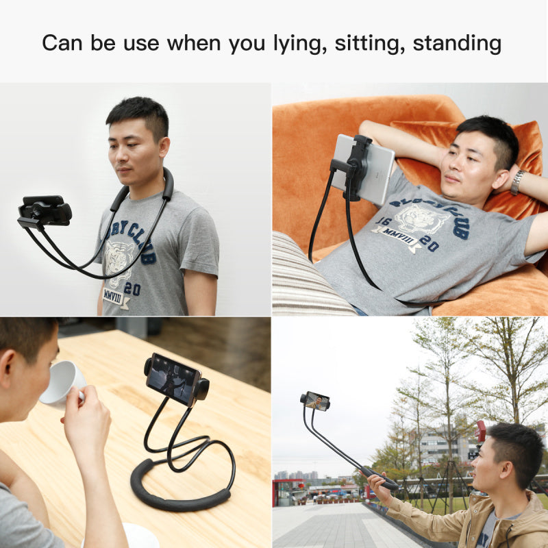 Flexible Hands-Free Mobile Phone Holder Stand by HitMyNeed