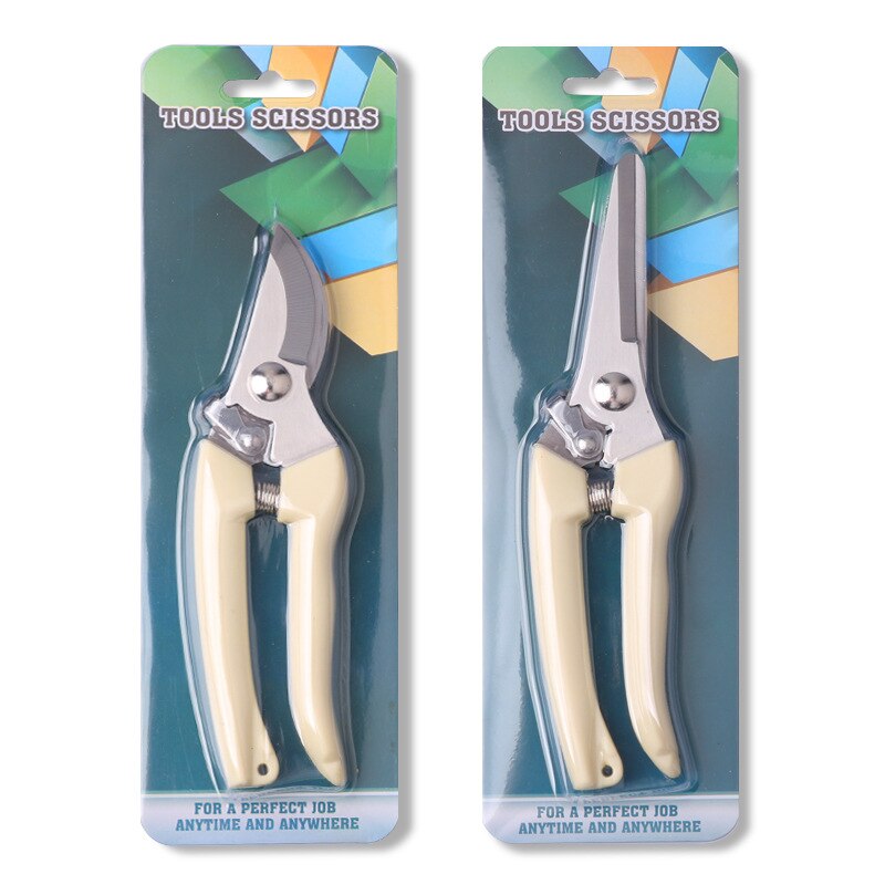 Flower Scissors Gardening Tool with Curved or Straight Blade by HitMyNeed