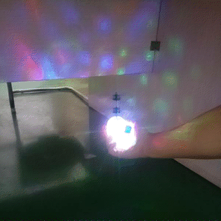 Flying Disco Ball LED Light with Remote Control by HitMyNeed