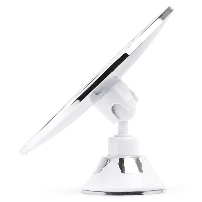 Fogless Shower Makeup & Shaving Mirror 360° with Holder by HitMyNeed