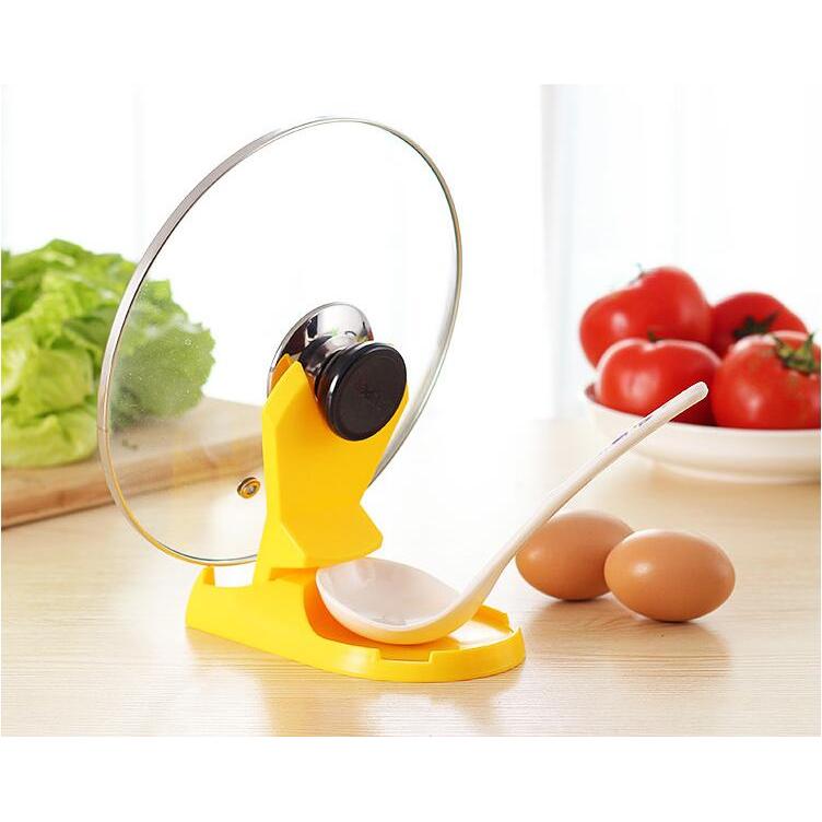 Foldable Lid Holder and Ladle Stand for Kitchen by HitMyNeed