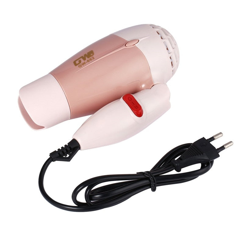 Foldable Travel Hair Dryer with Ceramic Heating by HitMyNeed