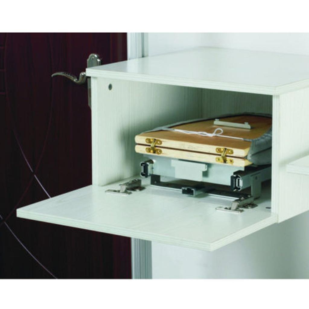 Folding Cabinet Ironing Board with Cover by HitMyNeed