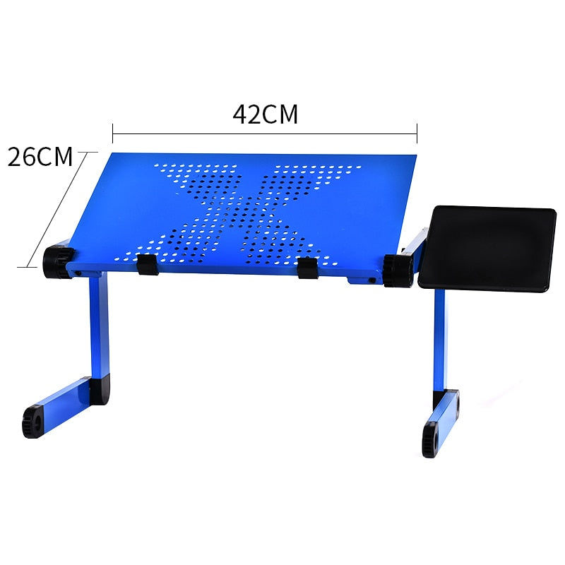 Folding Ergonomic Laptop Table with Cooling Fans by HitMyNeed