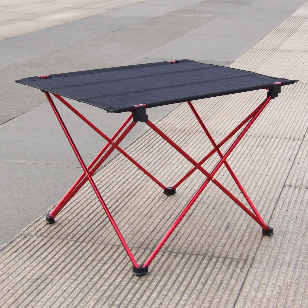 Folding Portable Camping Table with Carry Bag by HitMyNeed