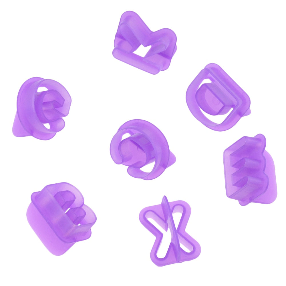 Fondant Letter & Number Cutters Set (40 pcs) by HitMyNeed