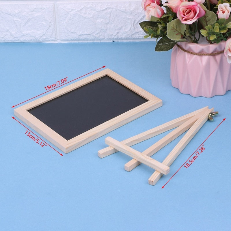 Framed Tabletop Chalkboard Sign 18 x 13 cm by HitMyNeed