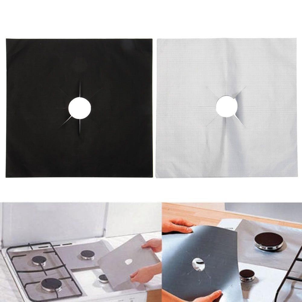 Gas Range Protectors Stove Covers Set of 4 by HitMyNeed