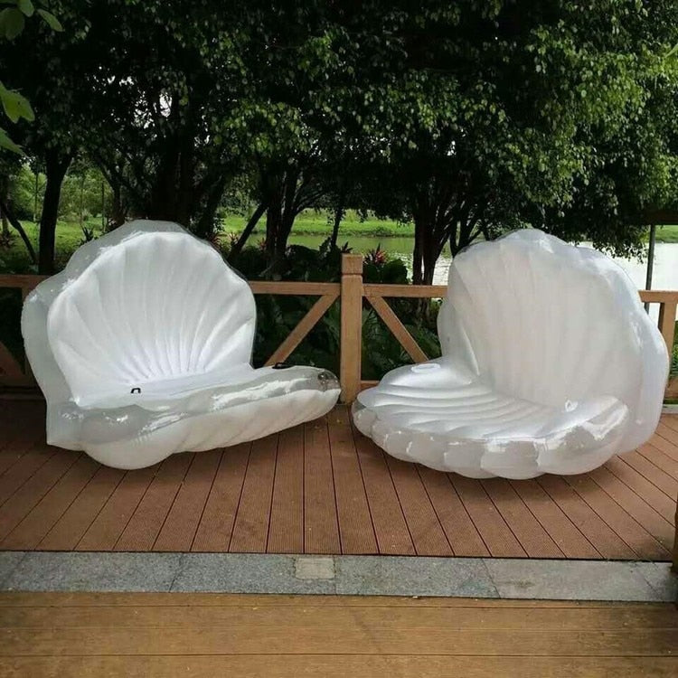 Giant Shell Pool Float Lounge by HitMyNeed