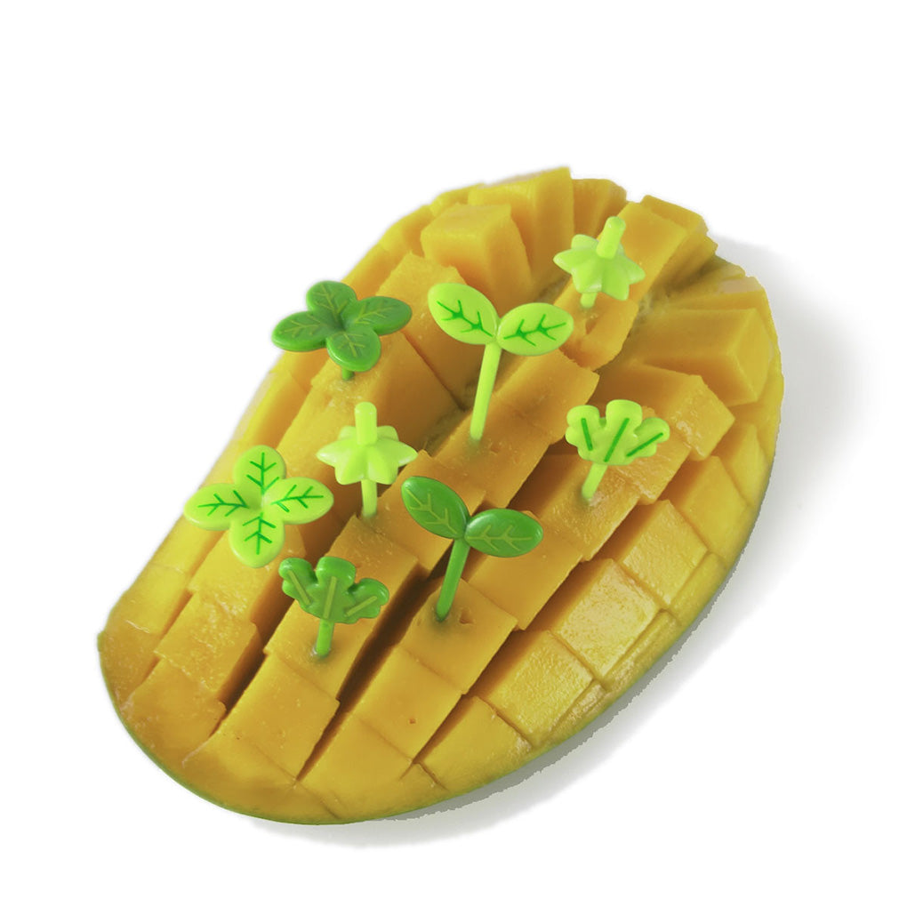 Green Plant Bento Food Picks Set (8 pcs) by HitMyNeed