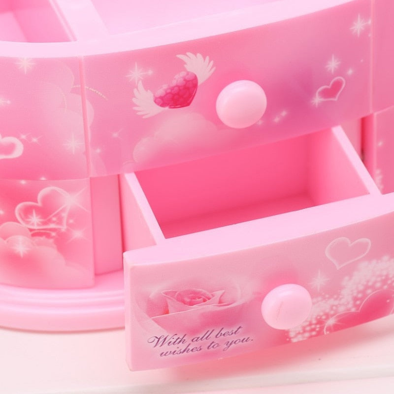 Hand Crank Ballerina Musical Jewelry Box by HitMyNeed