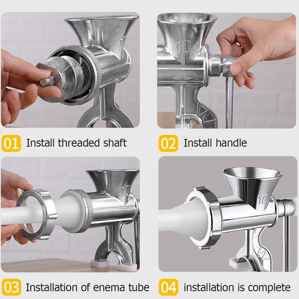 Hand Crank Manual Meat Mincer Grinder by HitMyNeed