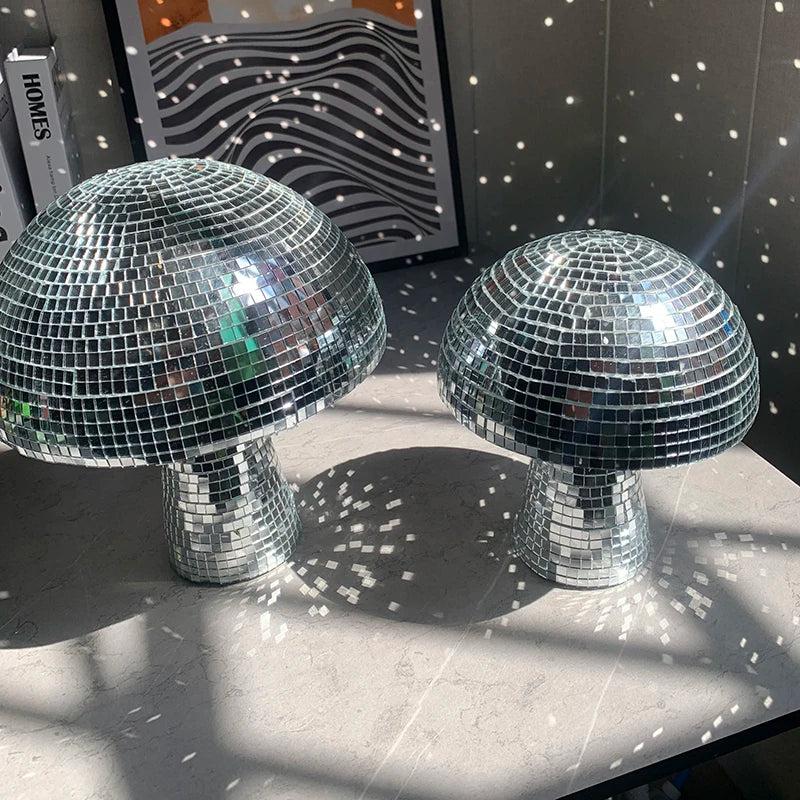Handmade Disco Mushroom Home Decoration by HitMyNeed