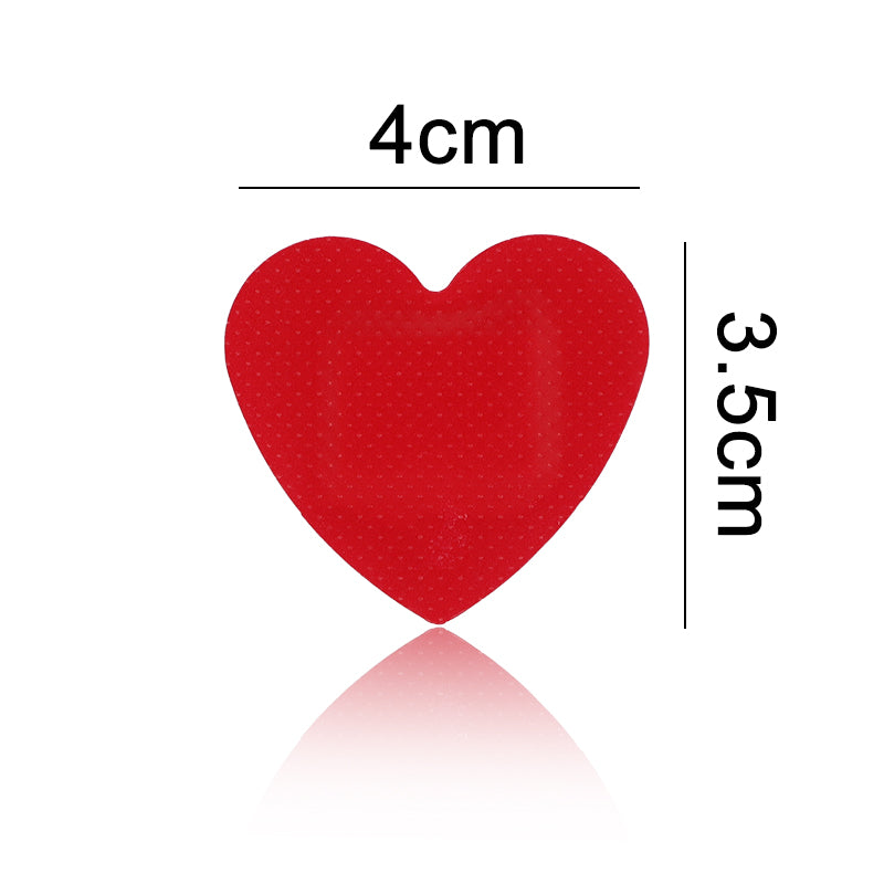 Heart Shaped Adhesive Bandages (10 Pack) by HitMyNeed