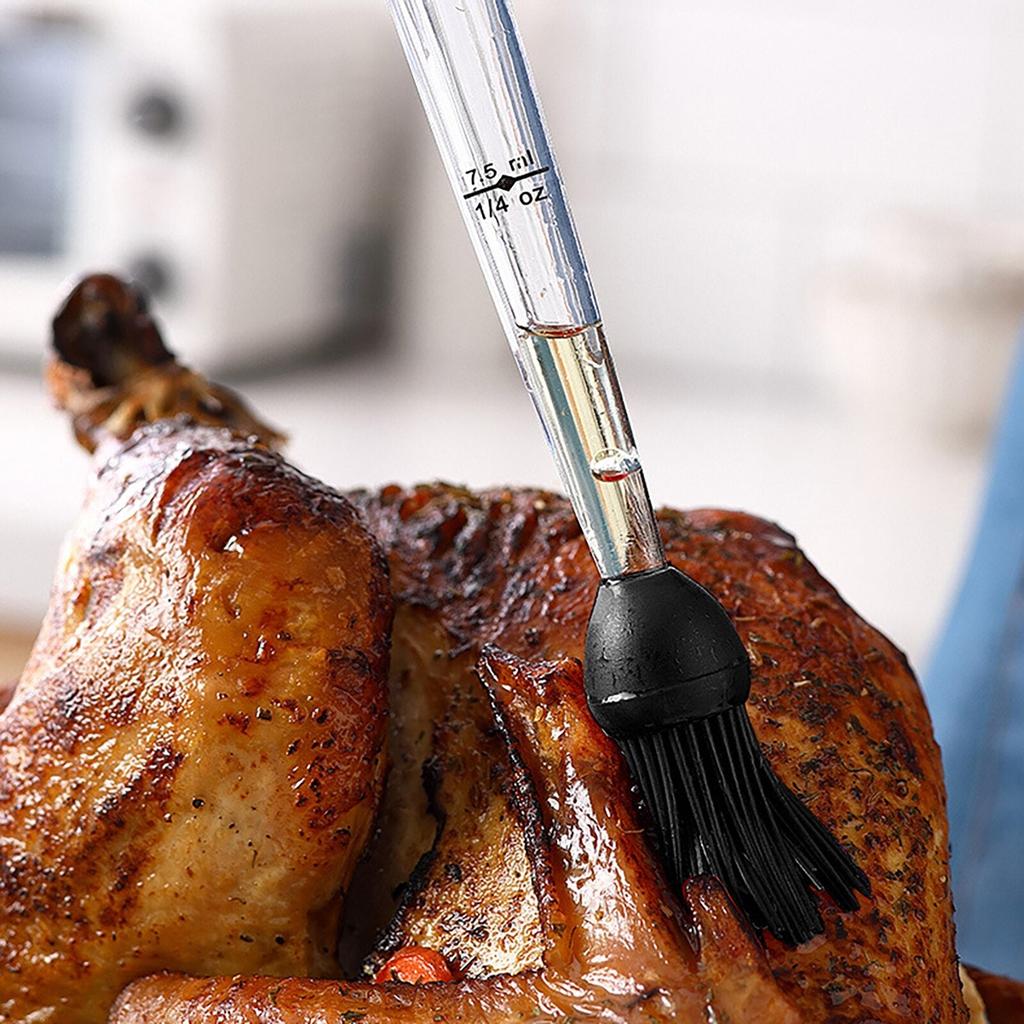 Heat Resistant Turkey Baster with Injector Set by HitMyNeed