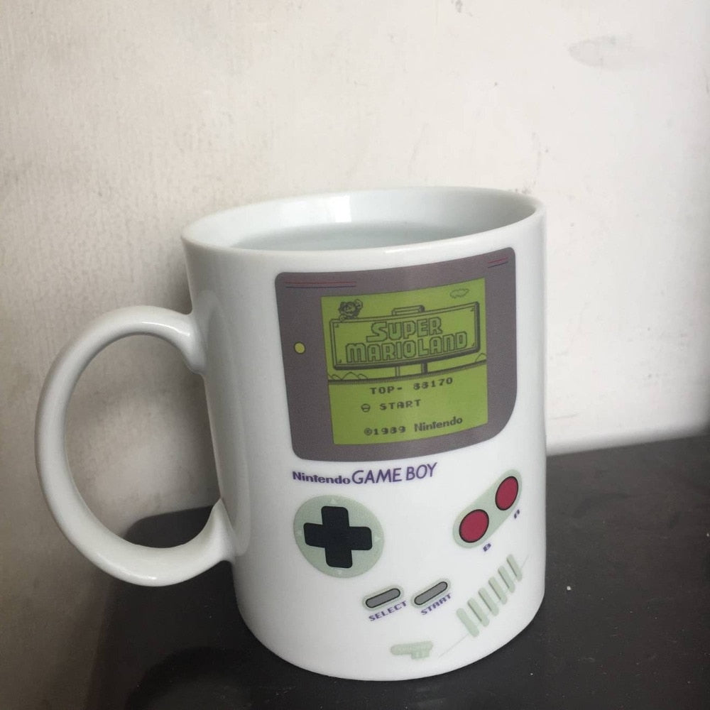 Heat Sensitive Ceramic Gameboy Style Mug 330ml by HitMyNeed