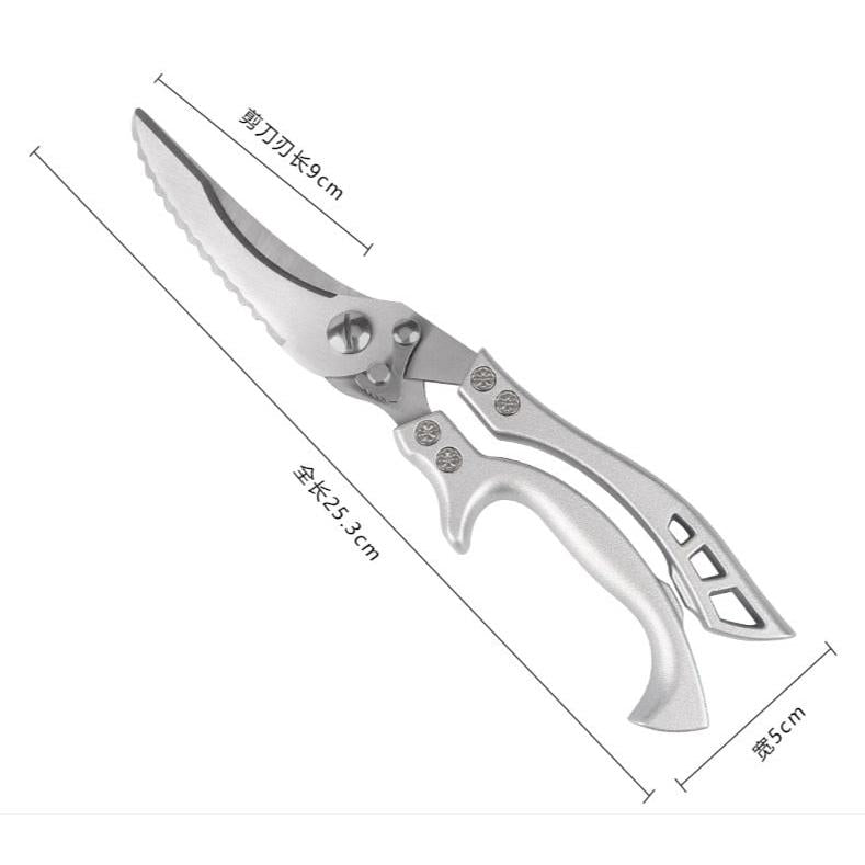 Heavy-Duty Poultry Shears Chicken Scissors 25 cm by HitMyNeed