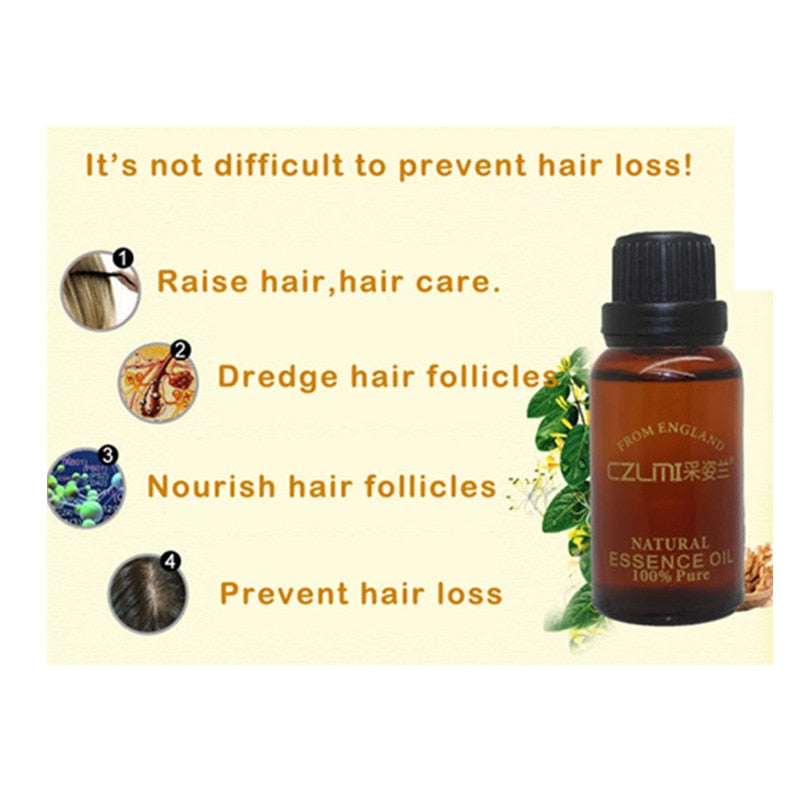 Herbal Alopecia Hair Loss Treatment Oil 10ml by HitMyNeed