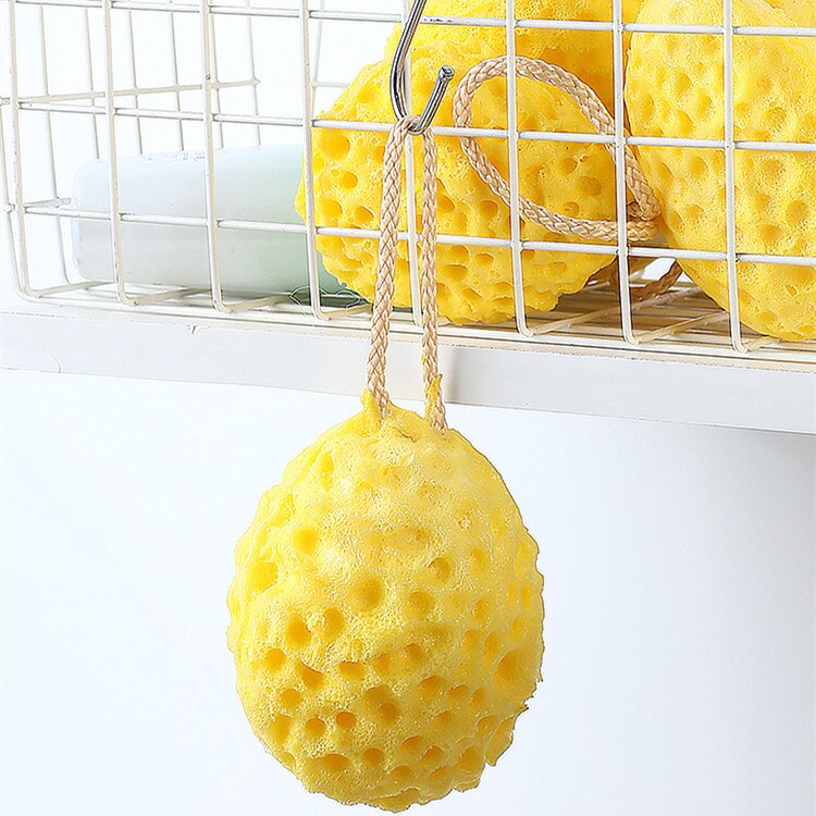 Honeycomb Sponge Bath Scrubber for Gentle Exfoliation by HitMyNeed