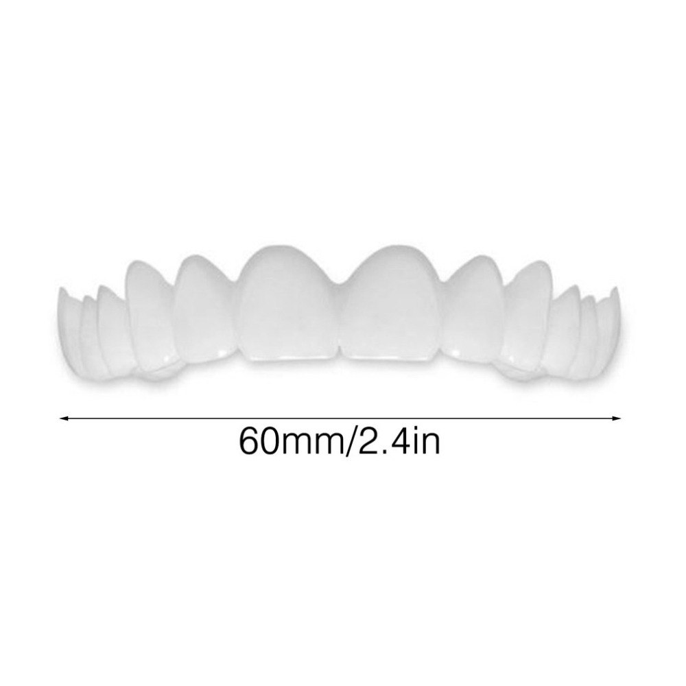 Instant Snap-On Fake Teeth for a Natural-Looking Smile by HitMyNeed