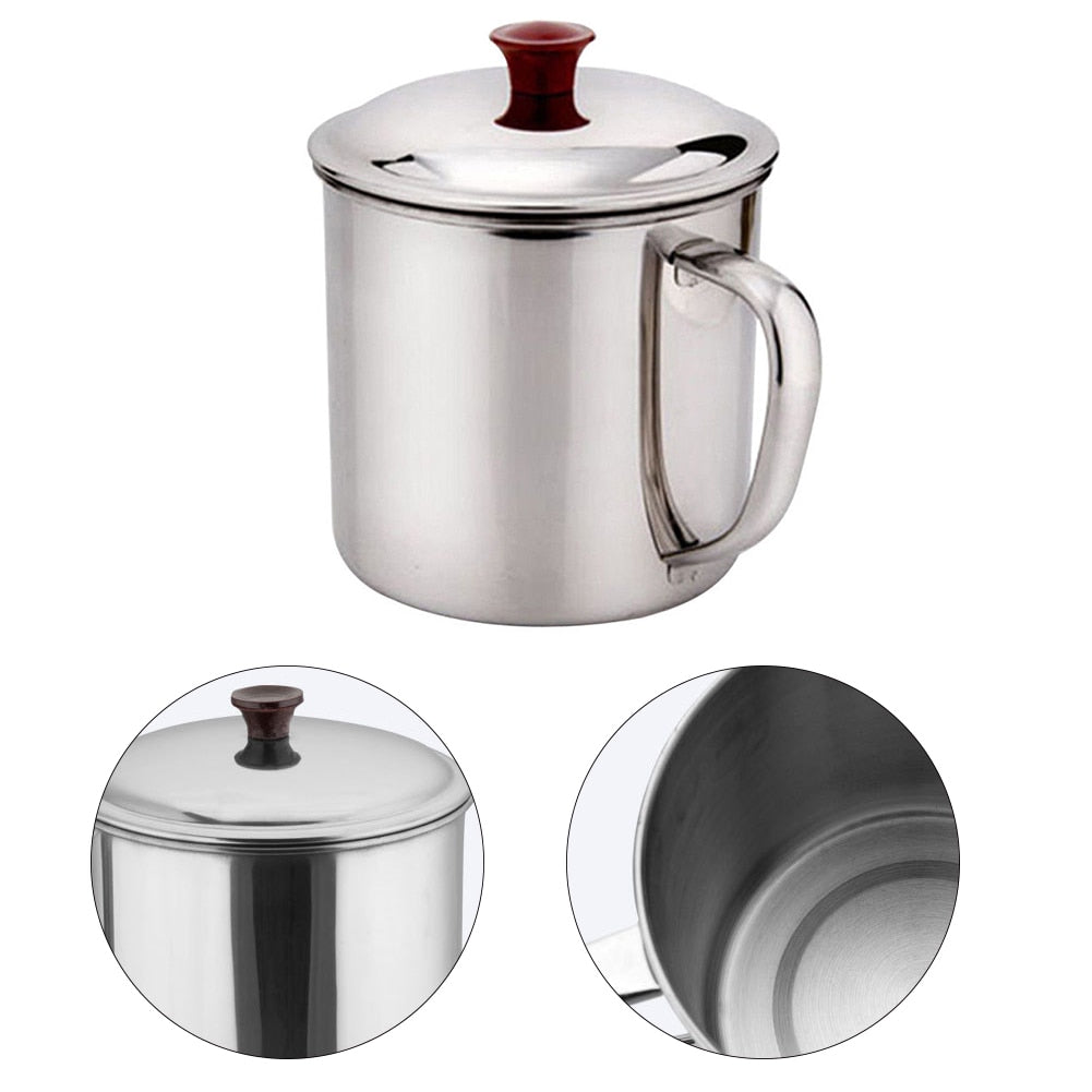 Insulated Stainless Steel Coffee Mug with Lid 480ml by HitMyNeed