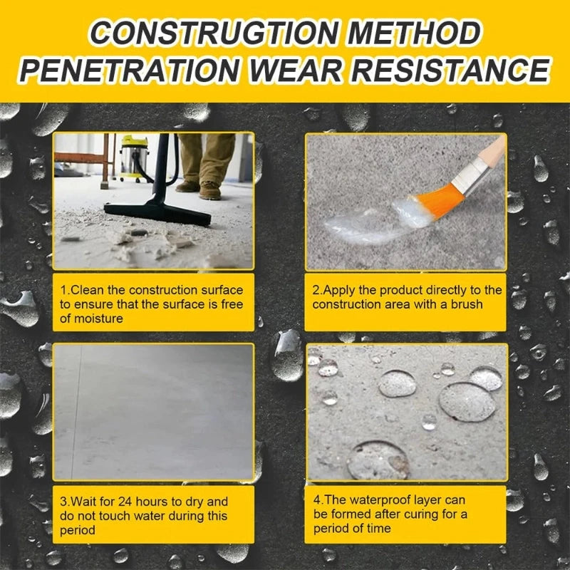 Invisible Waterproof Sealant Transparent Leak Repair by HitMyNeed