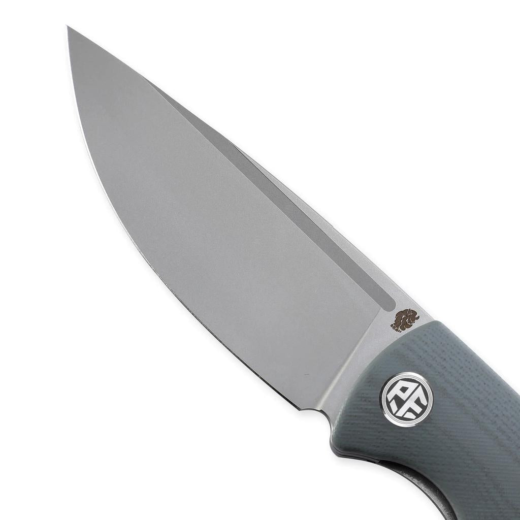 K110 Steel Folding Knife with G10 Micarta Handle 21cm by HitMyNeed