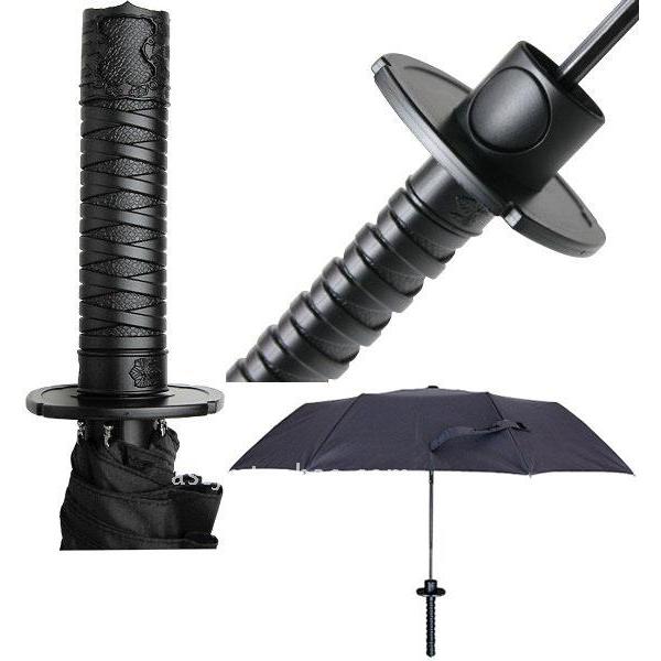 Katana Umbrella with Samurai Sword Handle by HitMyNeed