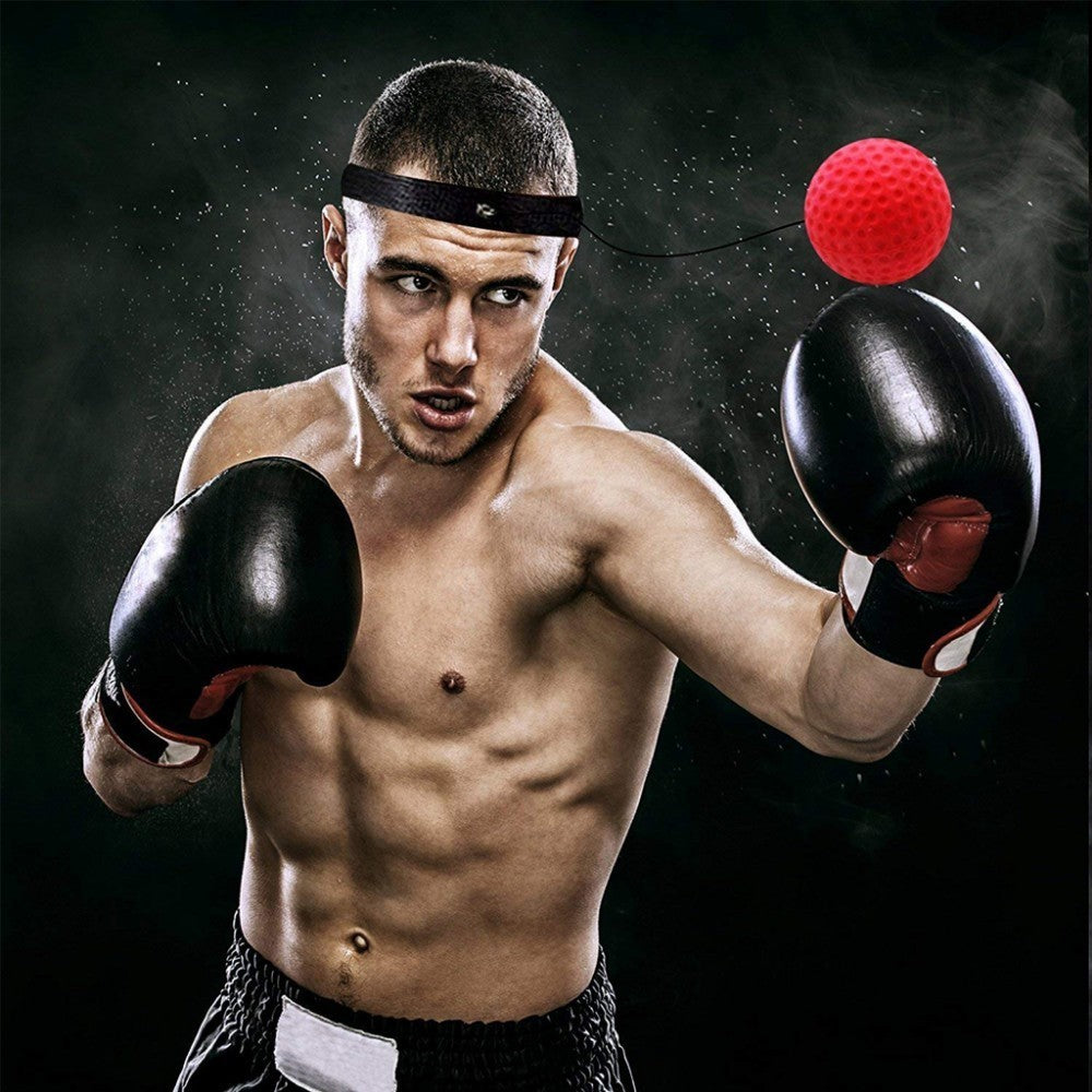 Kick Boxing Reflex Ball Headband for Speed Training by HitMyNeed