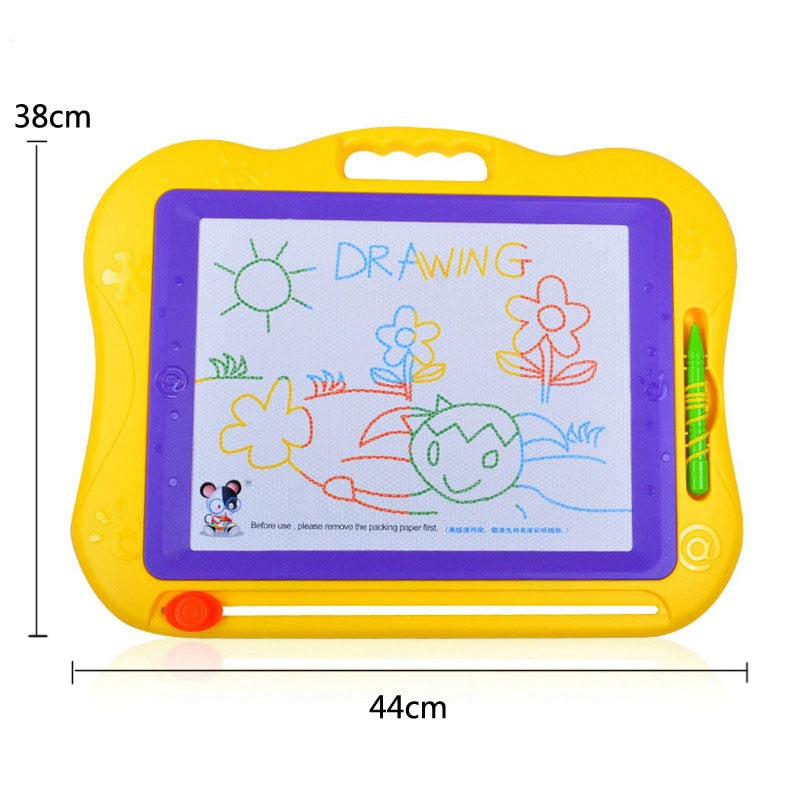 Kids Magnetic Drawing Board with Color Zones by HitMyNeed
