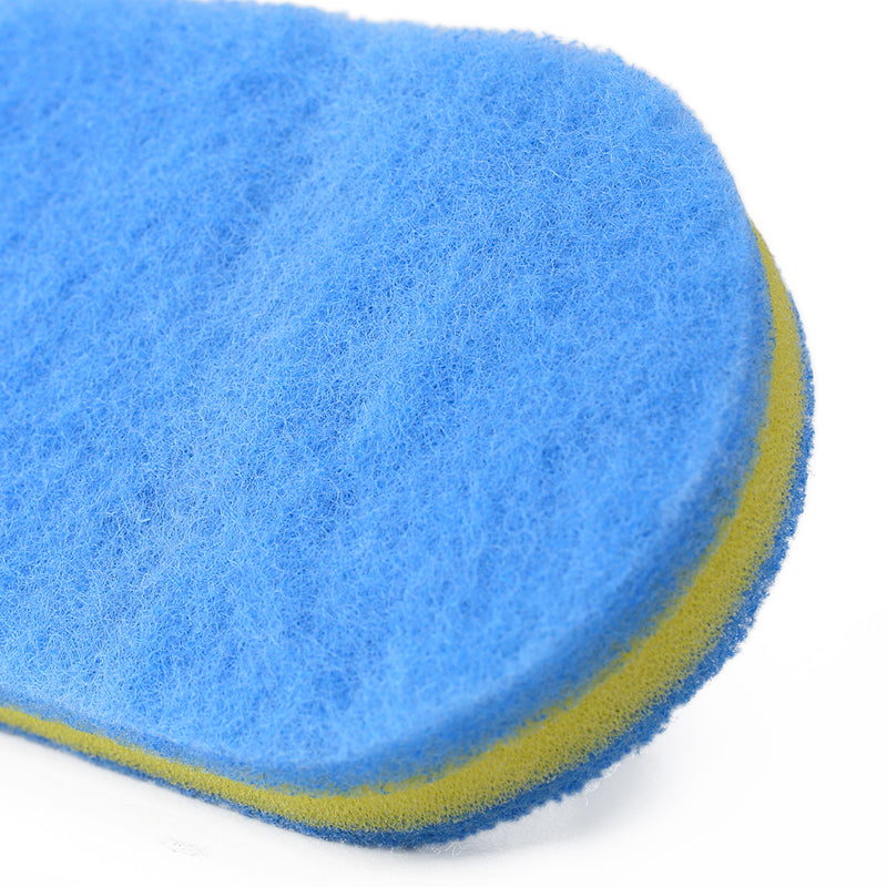 Kitchen Sponge Brush with Handle for Tile & Glass by HitMyNeed