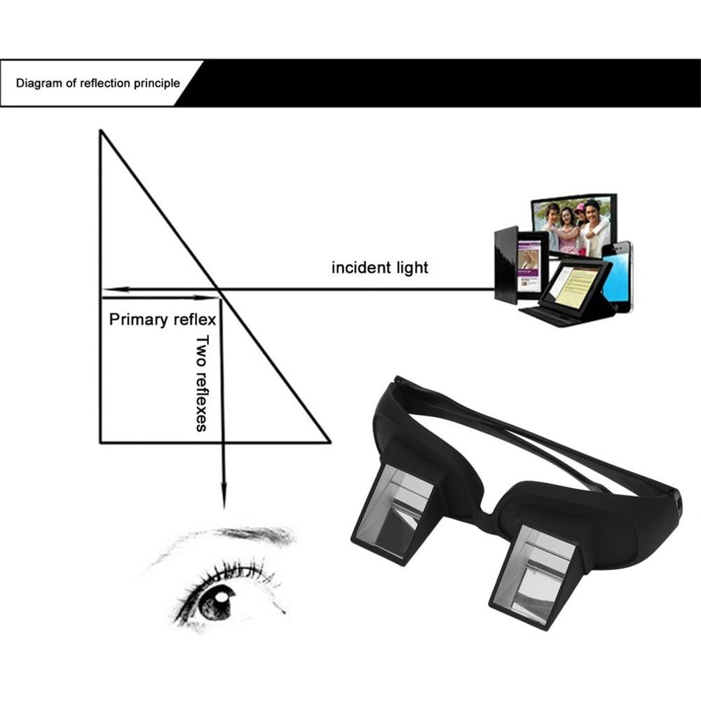 Lazy Readers Prism Glasses for Comfortable Reading by HitMyNeed