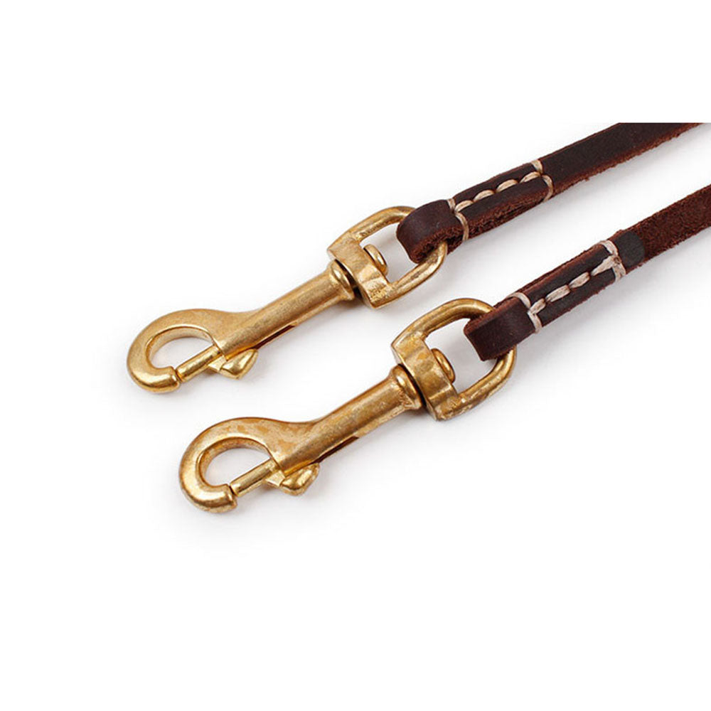 Leather Dog Leash for Small & Medium Dogs by HitMyNeed