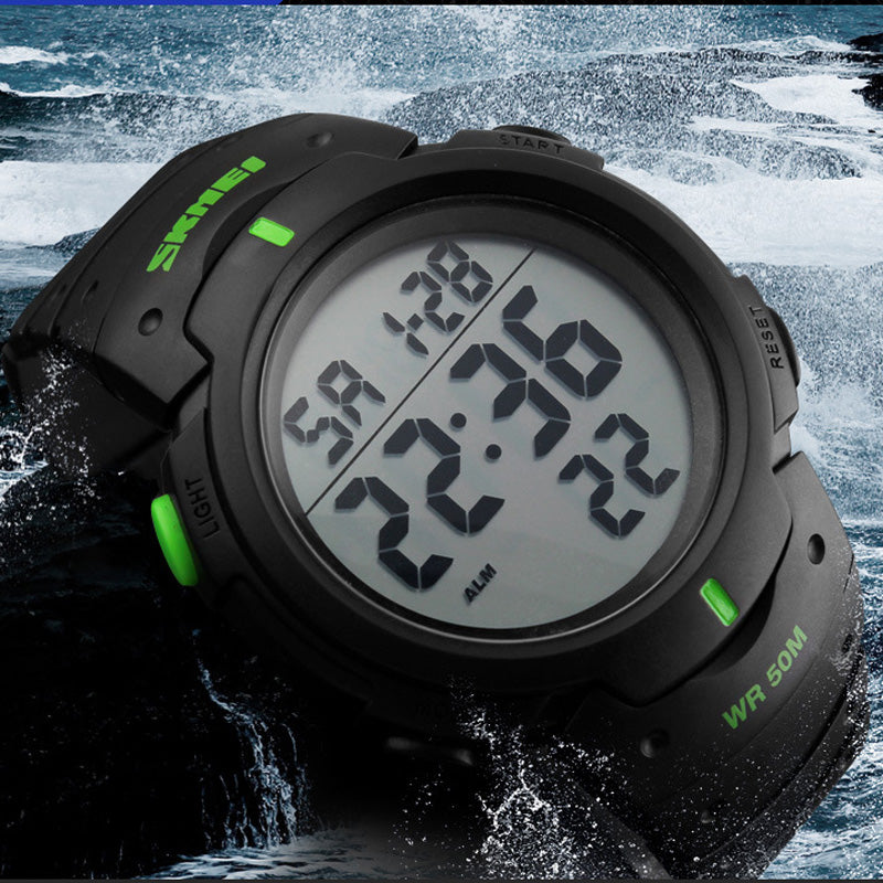 LED Digital Sports Watch with Chronograph by HitMyNeed