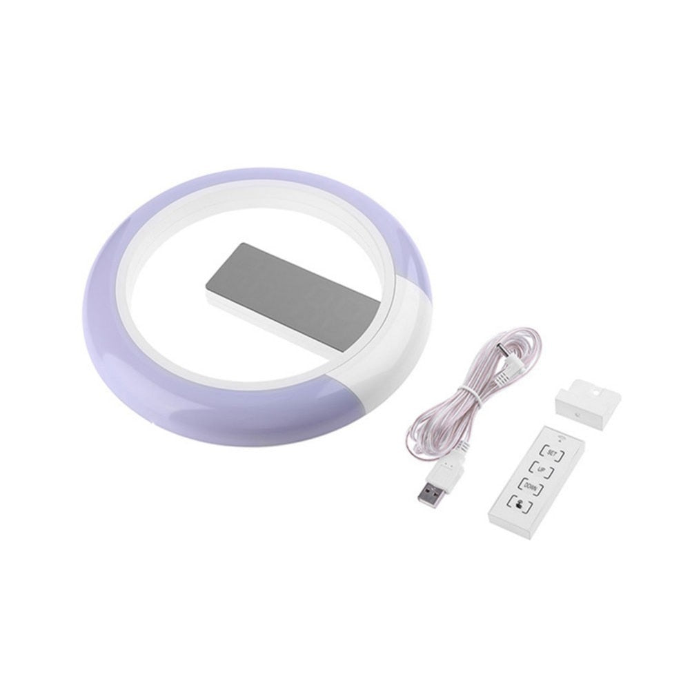LED Digital Wall Clock with Night Light & Remote by HitMyNeed