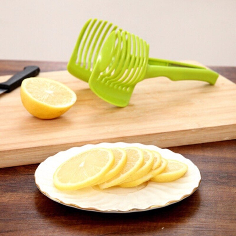 Lemon Cutter Citrus Slicer and Kitchen Tongs by HitMyNeed