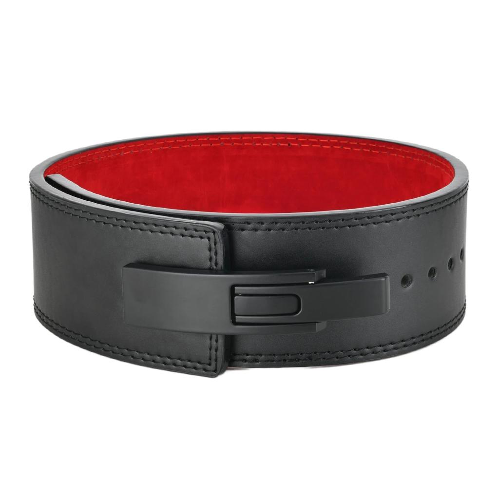 Lever Weightlifting Belt for Squat & Deadlift Support black-2 xs by HitMyNeed