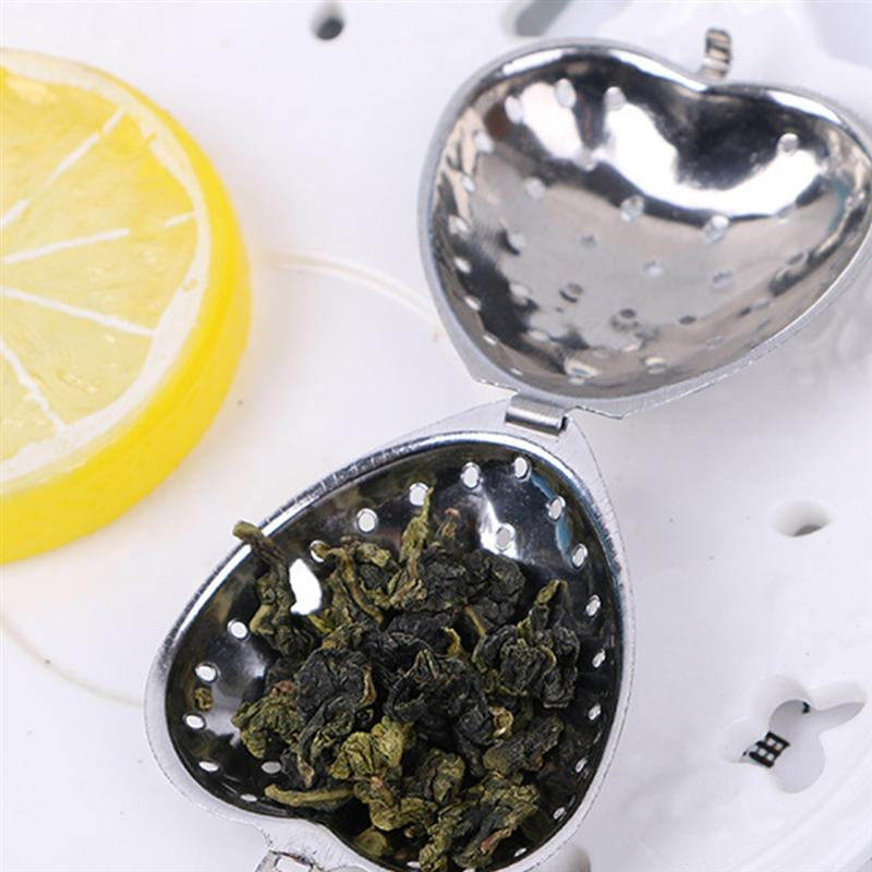Long Handle Heart Shaped Tea Infusers, Set of 10 by HitMyNeed