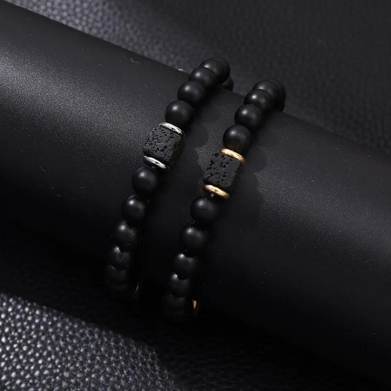 Magnetic Natural Stone Couple Bracelets by HitMyNeed