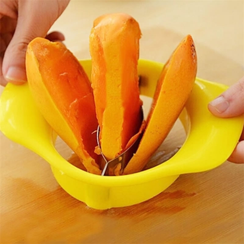 Mango Slicer with Core and Pit Remover by HitMyNeed