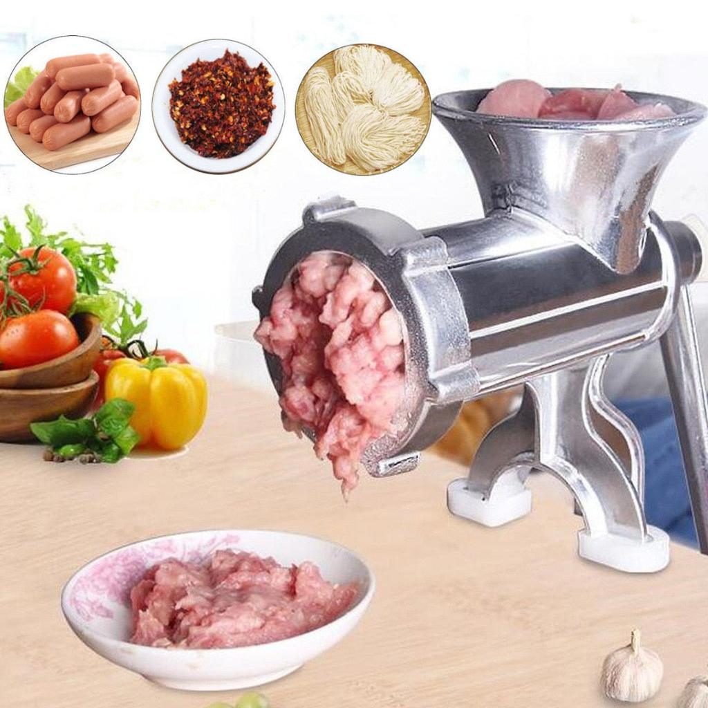 Manual Meat Grinder with Clamp & Accessories by HitMyNeed