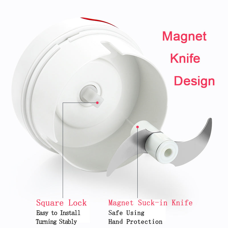 Manual Mini Food Chopper and Herb Mincer by HitMyNeed