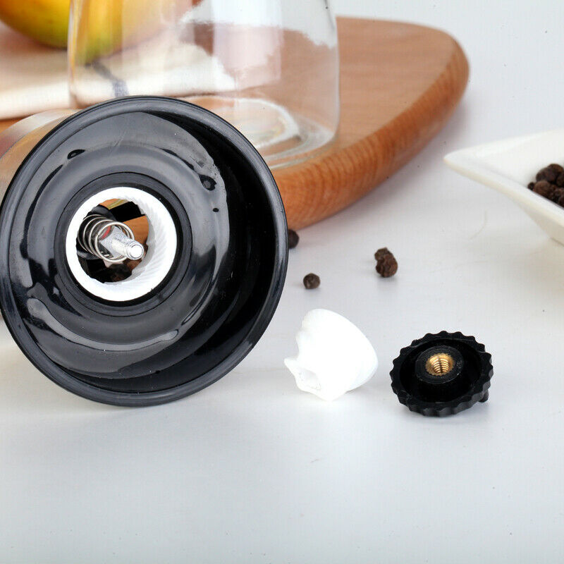 Manual Pepper and Salt Grinder with Adjustable Coarseness by HitMyNeed