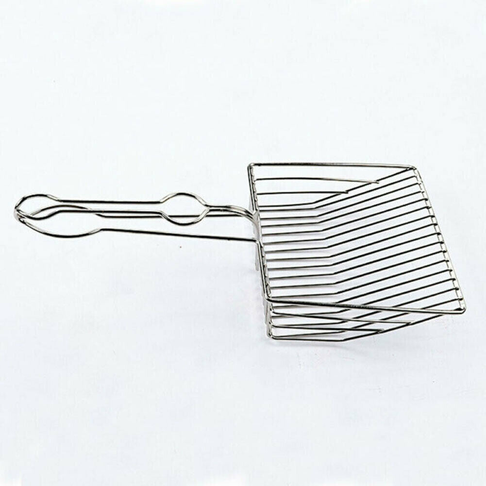 Metal Cat Litter Scoop with Long Handle by HitMyNeed