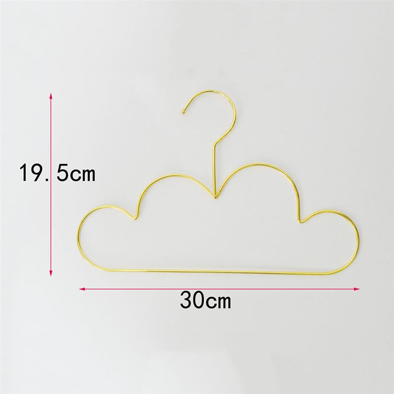 Metal Toddler Cloud Hangers Set of 5 by HitMyNeed