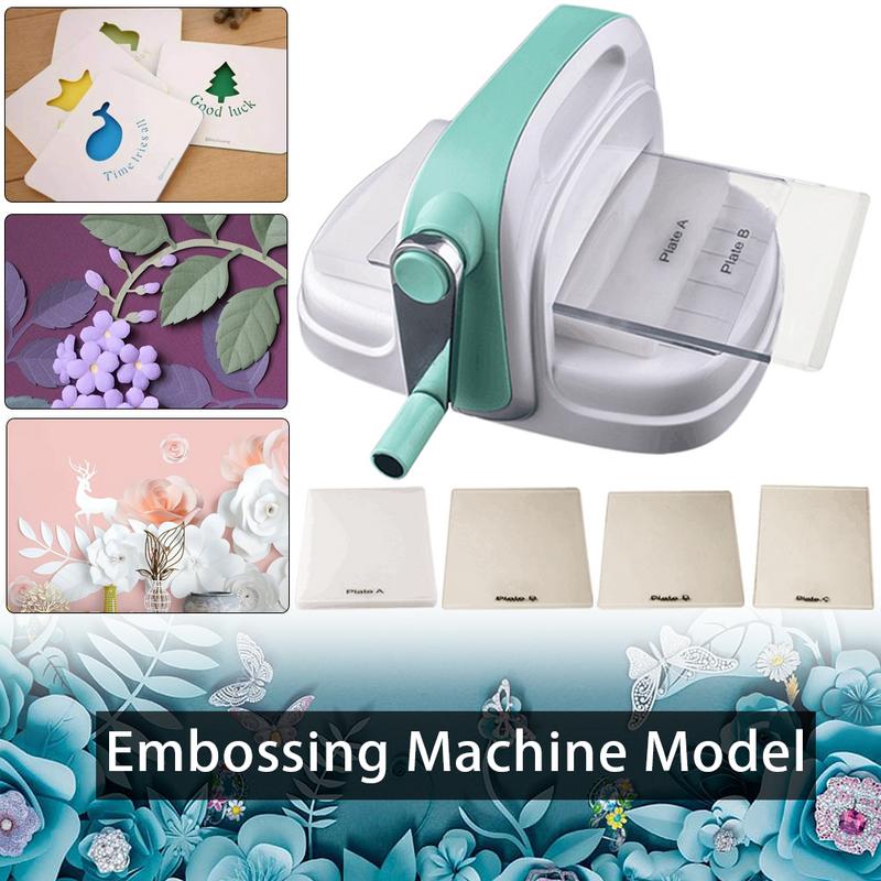 Mini Manual Embossing Machine for DIY Crafts by HitMyNeed