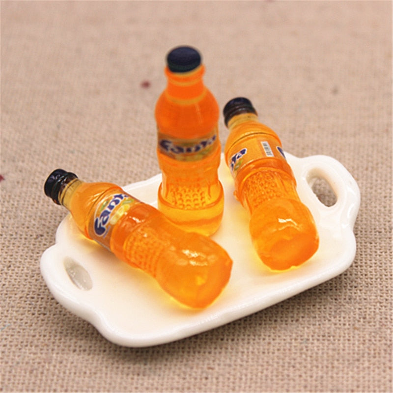 Mini Soda Bottle Resin Miniatures (Set of 10) by HitMyNeed