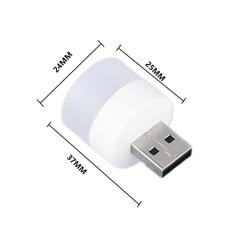 Mini USB LED Night Lights Set (12 Pack) 12pcs-mixed-color by HitMyNeed